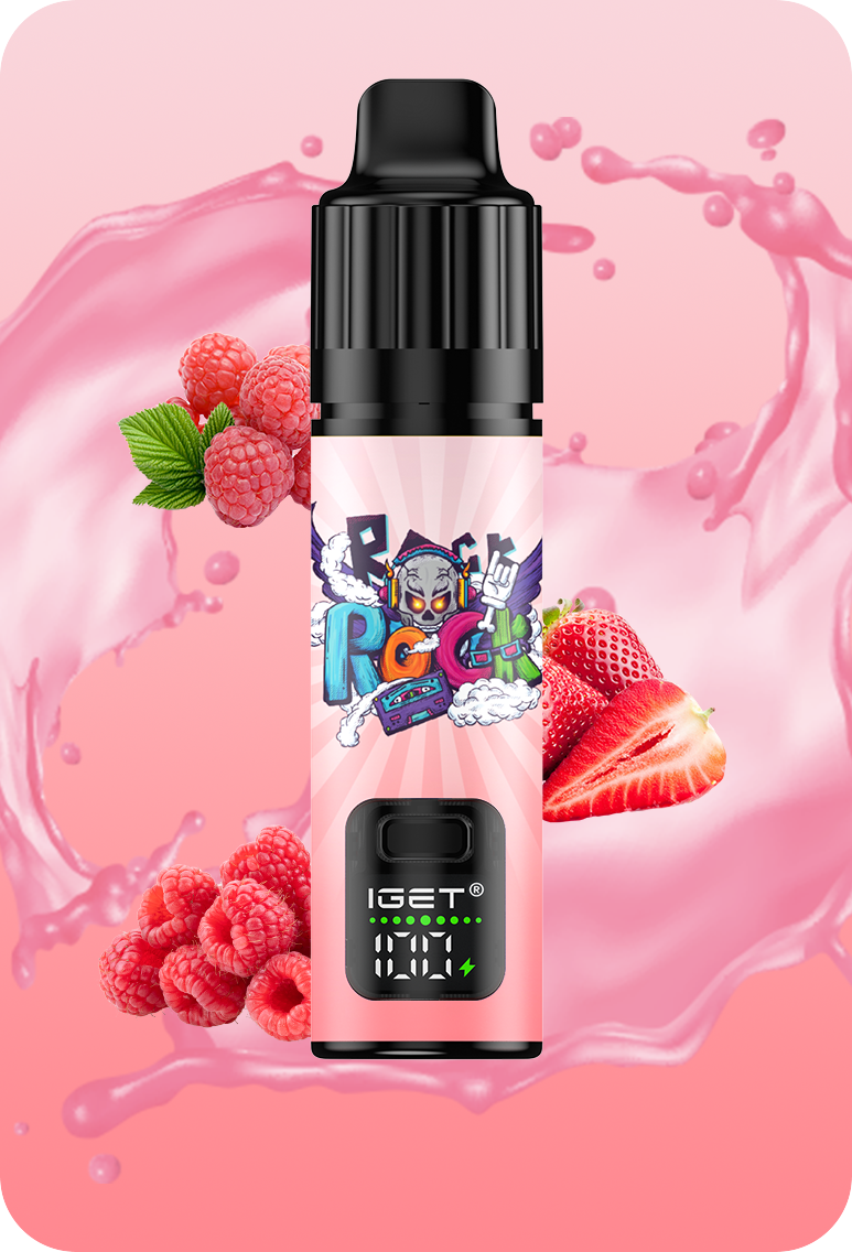 IGET BAR PLUS S3 (10000 PUFFS) Strawberry Raspberry